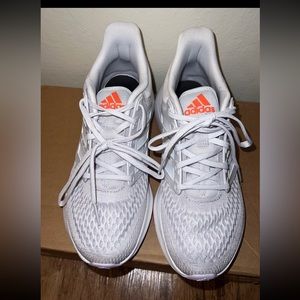 Adidas white sneakers